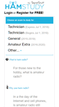 Mobile Screenshot of hamstudy.org