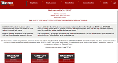 Desktop Screenshot of hamstudy.com