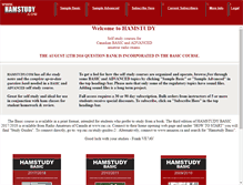 Tablet Screenshot of hamstudy.com